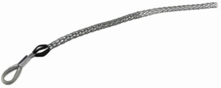 Medium Duty Flexible Eye T-Type Pulling Grip, 21 Inch Mesh Length, 4,500 lbs Break Strength