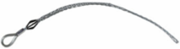 Medium Duty Flexible Eye Pulling Grip, 1 Inch Diameter, 28 Inch Mesh Length, 8100 lbs Break Strength