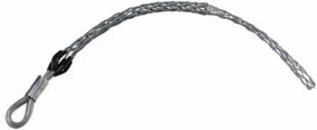 Medium-Duty Flexible Eye Pulling Grip, 24 Inch Mesh Length, 5/16 Inch Eye Diameter, 9,600 lbs Break Strength