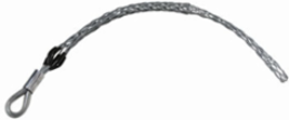 Medium-Duty Flexible Eye Pulling Grip, 24 Inch Mesh Length, 5/16 Inch Eye Diameter, 9,600 lbs Break Strength