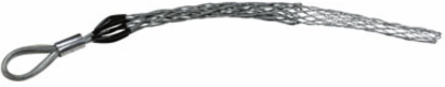 Medium Duty Flexible Eye T-Type Pulling Grip, 3.000-3.490 Inch Diameter, 24 Inch Mesh Length, 1/2 Inch Eye Diameter