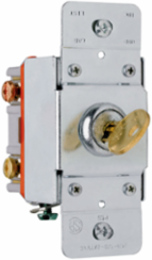 Extra Heavy Duty 3-Way Key Lock Switch, 20A 120/277V, 3.281 Inch Height