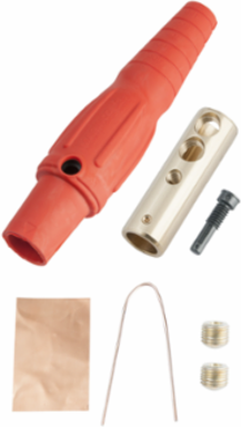 Series 16 In-Line Connectors, 400A 600V, Cable Size #2 - 2/0, Orange