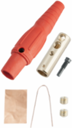 Series 16 In-Line Connectors, 400A 600V, Cable Size #2 - 2/0, Orange
