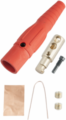 Series 16 In-Line Connectors, 400A 600V, Orange