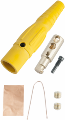 Series 16 In-Line Connectors, 400A, 600V, Yellow