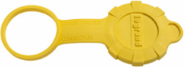 SteriGuardTM Antimicrobial Female Watertight Cap, 20A, Yellow, NSF Certified