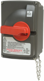 Non-Fusible Safety Switch 30A with 3 Auxiliary Contacts, NEMA 4X Enclosure