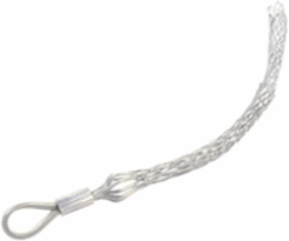 Heavy Duty Rotating Eye K-Type Pulling Grip, 32 Inch Mesh Length, 48,000 lbs Break Strength