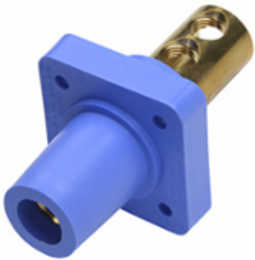 400A 600V Panel Mount with Heavy-Duty Brass Contacts, Blue