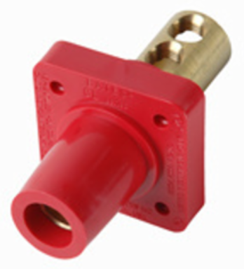 Series 16 400A 600V Female Cam Panel Mount with Nylon Housing
