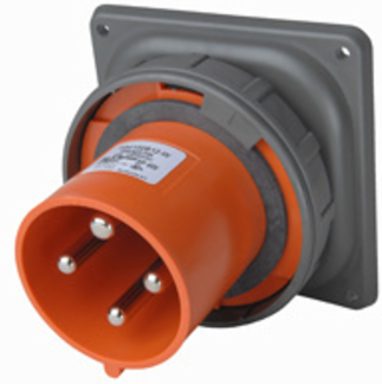 Watertight Pin & Sleeve Inlet 100A 125/250V, 5.71 Inch Length