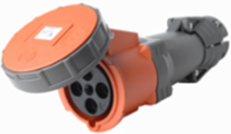 Watertight 60A 125V/250V Pin & Sleeve Connector, 10.9 Inch Length