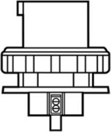 Watertight Pin & Sleeve Inlet 100A 347/600V, Gray, 5.75 Inch