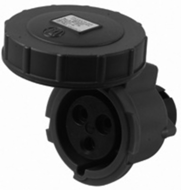Watertight 20A Replacement Connector Body, 5-Wire, 3.5 Inch Height, 3.4 Inch Width, 6.7 Inch Depth