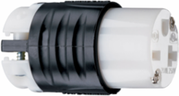 Straight Blade Connector 2-Pole 3-Wire 20A 250V, 1.516 Inch Width