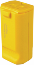 MaxGrip M3 Connector 15A 125V Yellow, 1.83 Inch Length, Tough Nylon Construction
