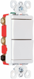 Specification Grade Combo Switch, Ivory, Matte Finish
