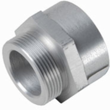 Pin and Sleeve Strain Relief Adapter, 30A, 3/4 Inch NPT, 1.28 Inch Length, 1.5 Inch Width