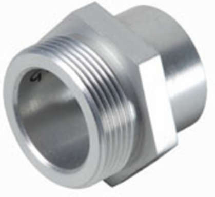 Pin and Sleeve Strain Relief Adapter, 20A, 1/2 Inch NPT Fitting, Chemical-Resistant