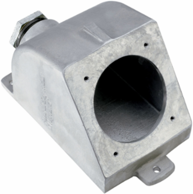Watertight Pin & Sleeve Back Box 20A, 3/4 Inch Knockout, 2.31 Inch Width