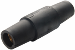 Series 16 Black Protective Caps and Adapters, Cam Type Female to Female Coupler