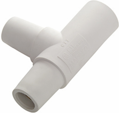 Series 16 Protective Caps and Adapters, White, Durable Design