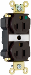 Extra Heavy Duty Hospital Grade Receptacle 15A 125V Light Almond 1.625 Inch Width