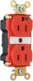PlugTail® Hospital Grade Receptacle 15A 125V Red 1.625 Inch Width