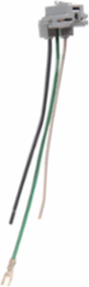 PlugTail Connectors Right Angle 6 Inch Solid with Ground Screw