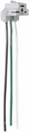 NAFTA Compliant PlugTail Connectors, Right Angle, 6 Inch, Solid