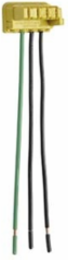 PlugTail® 3-Wire 6 Inch Right Angle Connector, Solid THHN12