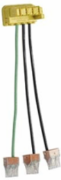 PlugTail Switch Right Angle Connector 3-Wire 6 Inch Solid THHN12