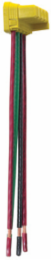 PlugTail Right Angle Connector 4-Wire 6 Inch Stranded THHN12