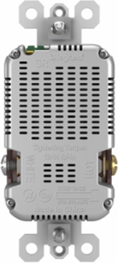 radiant® 3.1A USB Outlet, Type A/C, 15A, Tamper-Resistant, Dark Bronze