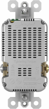 radiant® 3.1A USB Outlet, Type A/C, 15A, Tamper-Resistant, Light Almond
