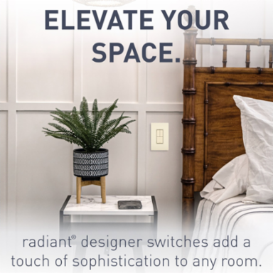radiant® Two Single-Pole Switches and Single Pole/3-Way Switch, Light Almond