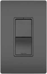 radiant® Two Single Pole/3-Way Switches, Black