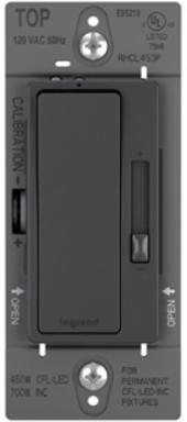 radiant® CFL/LED Dimmer, Graphite