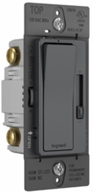 radiant® CFL/LED Dimmer, Graphite