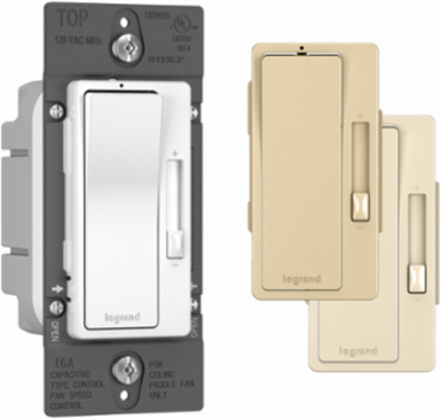 radiant® Single-Pole/3-Way Fan Speed Control