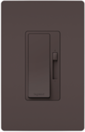 radiant® LED Advanced 150W Single Pole 3-Way Dimmer, Brown