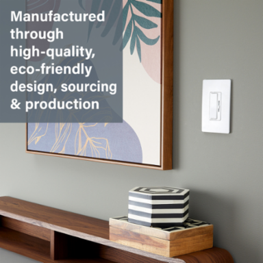 radiant® LED Advanced 150W Single Pole 3-Way Dimmer, Light Almond