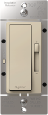 radiant® LED Advanced 150W Single Pole 3-Way Dimmer, Light Almond
