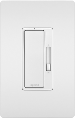 radiant® 120V, 1100VA Magnetic Low-Voltage Single Pole/3-Way Dimmer, White