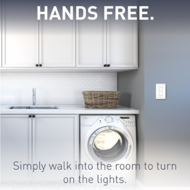radiant® Single Pole 3-Way Occupancy Sensor, Tri-Color