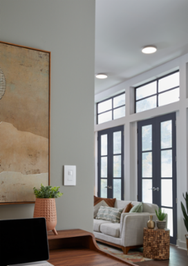 radiant® Single Pole 3-Way Occupancy Sensor, Tri-Color