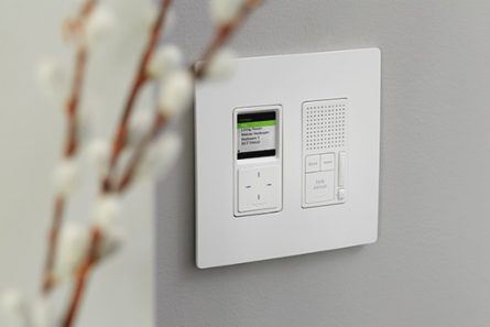 radiant® 2-Gang Screwless Wall Plate White