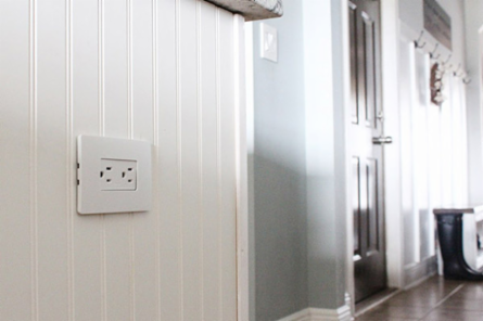 radiant® 1-Gang Screwless Wall Plate, White