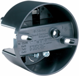 4 Inch Round Direct Mount Ceiling Fan Box, UL Listed, Impact-Resistant Noryl
